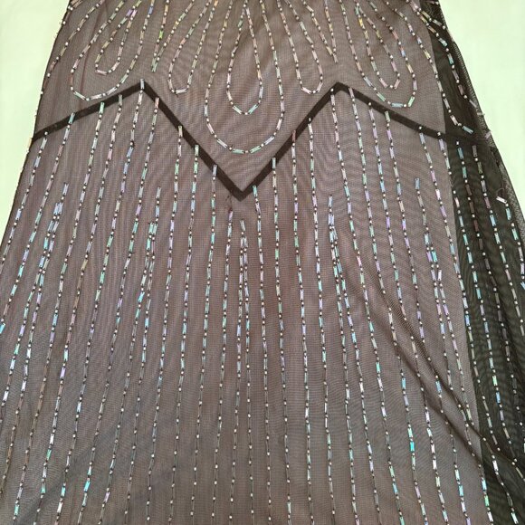 BCBGMaxAzria New Year's Eve Cocktail Dress Art Deco Vibes XS - Picture 10 of 11